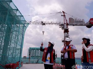 Proyek Kereta Layang di Jakarta Ditaksir Adhi Karya