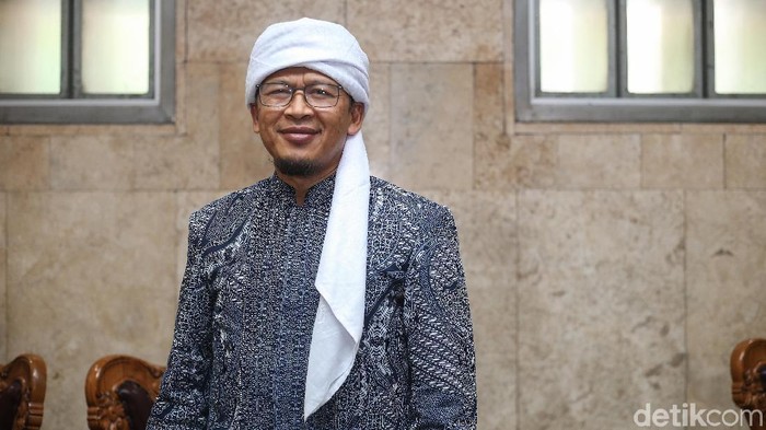 detikcom melaksanakan wawancara khusus dengan Abdullah Gymnastiar atau Aa Gym di Masjid Istiqlal, Jakarta, Minggu (8/4/2018).