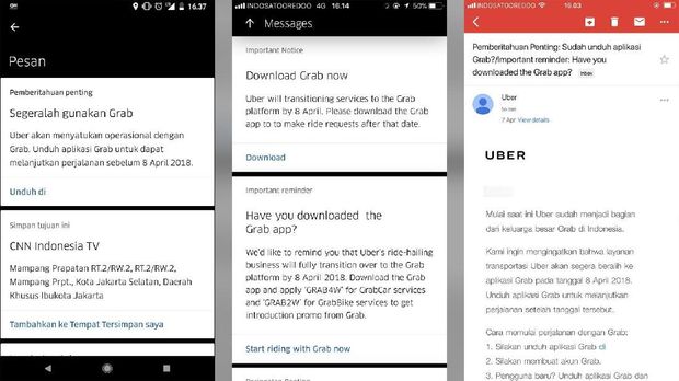 Tanpa Pemberitahuan, Uber Credit Pengguna Dinyatakan Hangus