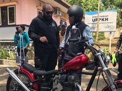 Menteri PU Keracunan Motor Chopper Jokowi