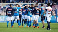 Serie A telah sampai di giornata ke-32 dan Napoli masih duduk di posisi kedua untuk bersaing dengan Juventus dalam perebutan Scudetto. Partenopei sejauh ini baru kebobolan 21 kali. (Foto: Ciro De Luca/Reuters)