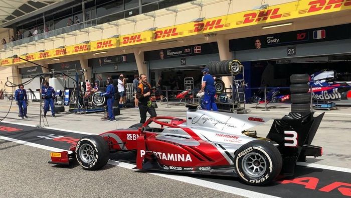 Sean Gelael raih enam poin di balapan F2 Bahrain (dok.Prema Racing)