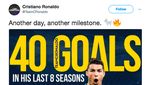 Dunia Maya Sambut Ronaldo yang Sedang Panas-panasnya