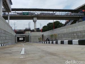 Jelang Open Traffic, Begini Kondisi Underpass Mampang Kuningan