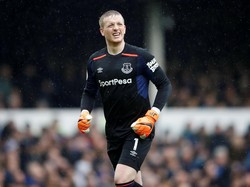 6. Jordan Pickford. Kiper andalan Inggris di Piala Dunia 2018 ini direkrut Everton dari Sunderland seharga 25 juta pound sterling (Rp 473 miliar) pada musim panas 2017. (Foto: Carl Recine/Reuters)