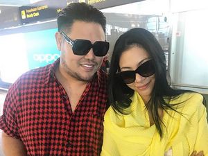 Pesona Pacar Ivan Gunawan, Bunga Jelitha dan Syamsir Alam Makin Mesra