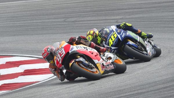 Duel-Duel Panas Marquez dan Rossi