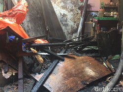 Kebakaran Bengkel di Teluk Gong Berasal dari Percikan Api Motor