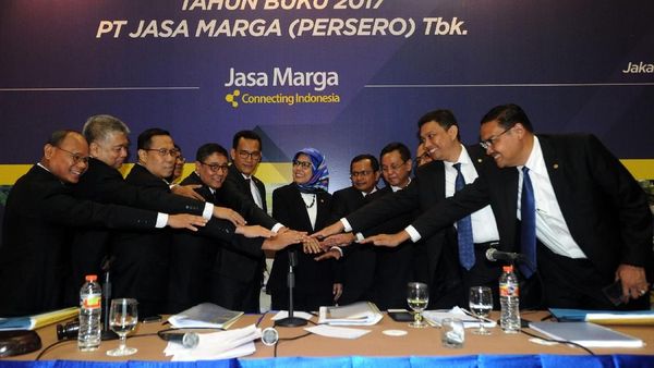 Jasa Marga Bagi-bagi Dividen Rp 400 M
