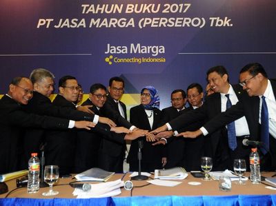 Jasa Marga Bagi-bagi Dividen Rp 400 M