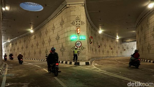 Foto: Uji Coba Underpass Matraman