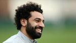 Senyum Lebar Mohamed Salah
