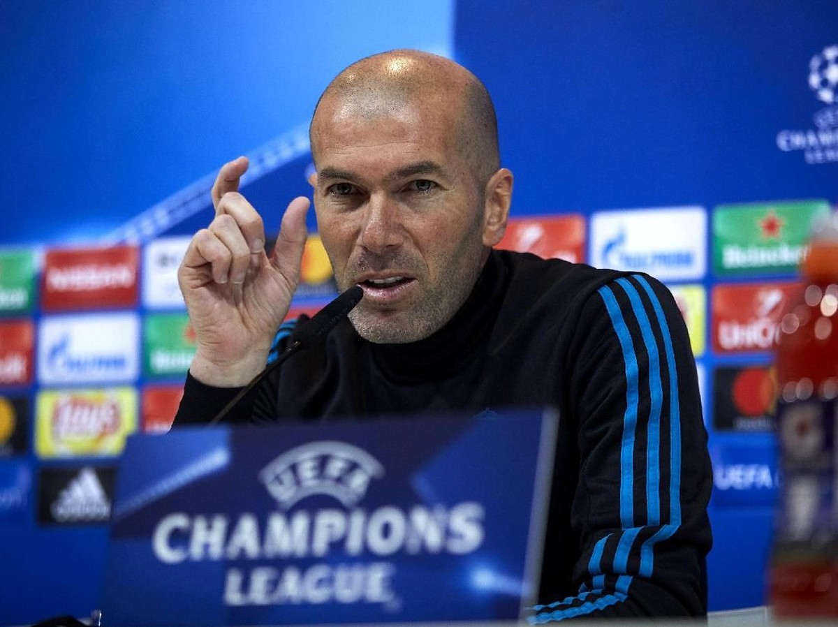 Pelatih Real Madrid, Zinedine Zidane (Gonzalo Arroyo Moreno/Getty Images)