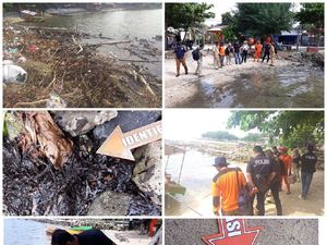 Polisi Observasi Ulang Tumpahan Minyak Hitam di Pulau Pari