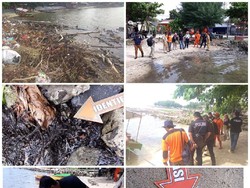 Polisi Observasi Ulang Tumpahan Minyak Hitam di Pulau Pari