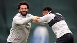 Senyum Lebar Mohamed Salah