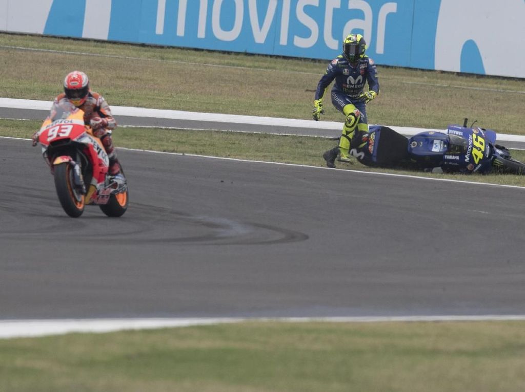 Syukur Dovi atas Insiden Rossi-Marquez di Argentina Syukur Dovi atas Insiden Rossi-Marquez di Argentina