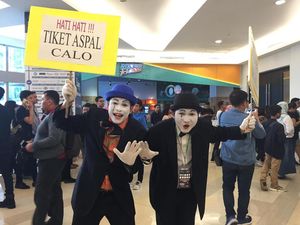 Begini Cara Unik Ingatkan Bahaya Calo di Konser The Script Begini Cara Unik Ingatkan Bahaya Calo di Konser The Script