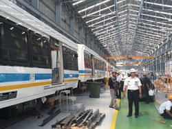 INKA Siap Kirim Kereta LRT untuk Asian Games Palembang