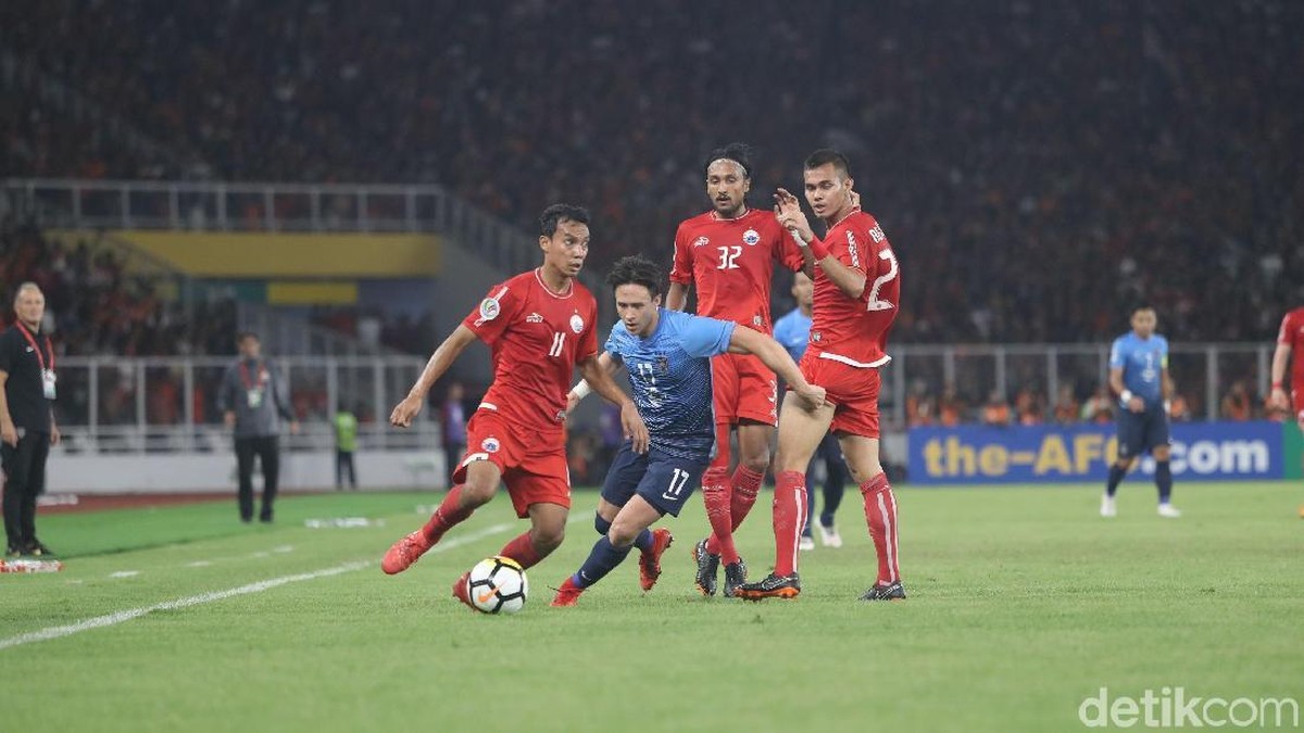Persija Jakarta menang 4-0 atas Johor Darul Tazim di lanjutan fase grup Piala AFC 2018. (Foto: Grandyos Zafna/detikSport)