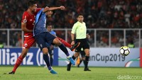 Keunggulan 4-0 Persija bertahan hingga laga tuntas.
