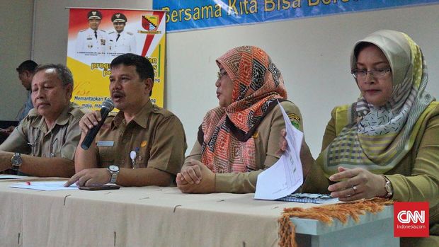 Pihak RSUD Cicalengka memberikan keterangan soal perkembangan jumlah korban, Senin (9/4).