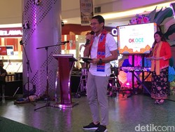 OK OCE Masuk Mal, Sandi: Kita Cetak Sejarah Lagi