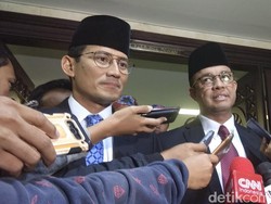 Sandiaga Tampung soal Sebutan Prabowo Timbang Anies Jadi Capres