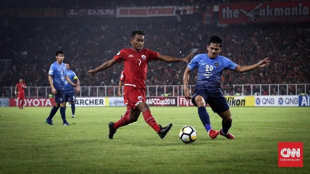 Ramdani Lestaluhu turut mencetak gol ke gawang PSIS Semarang pada laga kelima Persija Jakarta di Liga 1 2018.