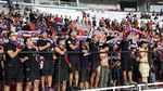 Jakmania dan Boys Of Straits Adu Yel-yel