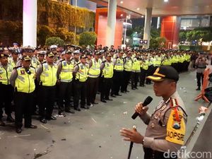 Debat Cagub Jatim Usai, Polisi: Aman dan Lancar Debat Cagub Jatim Usai, Polisi: Aman dan Lancar