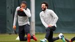 Senyum Lebar Mohamed Salah