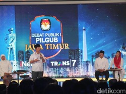 Khofifah Sindir Puti-Gus Ipul soal Bonus Demografi dan Internet 4G