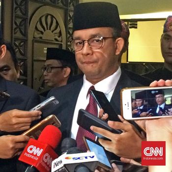 Anies: 37 Gedung Tak Ada Sumur Resapan di Sudirman-Thamrin