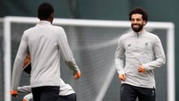 Salah sejauh ini sudah mencetak 10 gol dan lima assist di Liga Champions 2017/2018, membuatnya sudah terlibat langsung dalam 15 gol Liverpool di ajang itu. Nyaris separuh dari total 38 gol timnya. (Foto: Carl Recine/Action Images via Reuters)
