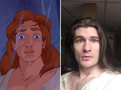 Foto: Pria yang Jadi Ganteng Mirip Pangeran Disney Setelah Turun 31 Kg