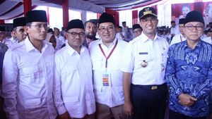 Foto: Anies-Sandi Hadiri Rakornas Gerindra di Rumah Prabowo