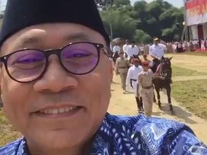 Prabowo Ajak Anies Berkuda di Rakornas Gerindra