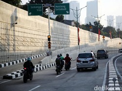 Jangan Bingung, Lewat Underpass Mampang Bisa Belok Arah Semanggi