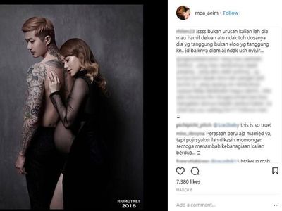 Ini Komentar Netizen di Foto Maternity Lee Jeong Hoon dan Moa