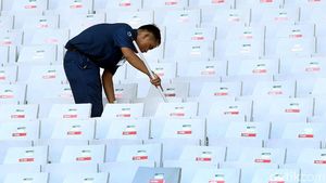 Perawatan Tribun Penonton SUGBK Senayan
