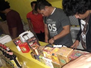 Cegah Korban Miras Oplosan, Warung Jamu di Cilegon Dirazia