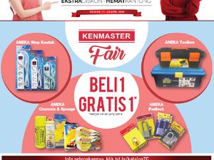 Beli 1 Gratis 1 Peralatan Mobil di Transmart Carrefour