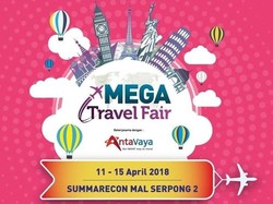 Serbu! Mega Travel Fair Tangerang Dimulai Hari Ini