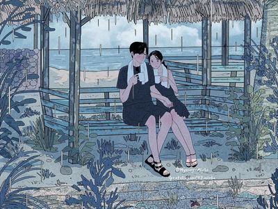 Bikin Baper! Ilustrasi Romantis Momen Manis yang Dilakukan Bareng Pasangan