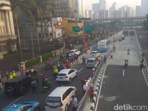 Ini Penyebab Mampang Lancar, Matraman Macet Saat Uji Coba