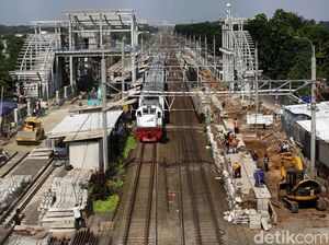 Pembangunan Stasiun Klender Baru Terus Dikebut