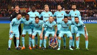 Sementara itu, Barcelona memainkan tim terbaik mereka. Philippe Coutinho tak bisa diturunkan karena terganjal aturan UEFA. Foto: Tony Gentile/Reuters