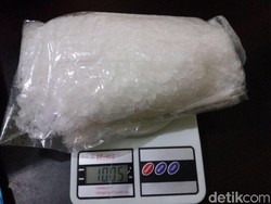 Polisi Tangkap 2 Tersangka Sabu Jaringan Malaysia di Mamuju