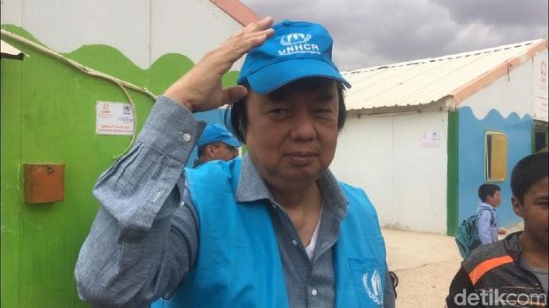 Bos Mayapada Group Dato Tahir kembali mengunjungi kamp pengungsi Azraq untuk menemui lima cucu angkatnya.